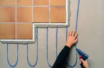 Електрически подово отопление на стената