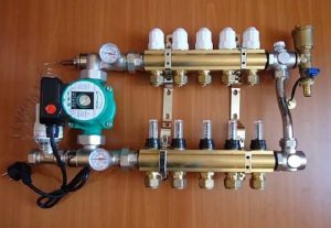 Снимка 7. Колекторна група с горни серво задвижвания