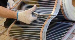 Снимка - рязане на инфрачервена лента