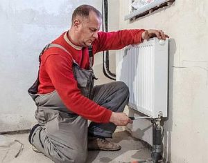 Снимка - Монтаж на отоплителни радиатори
