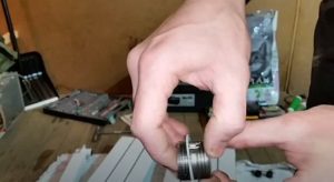 Снимка - Окончателно затягане на секциите