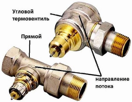 Снимка - Ъглови и прави клапани