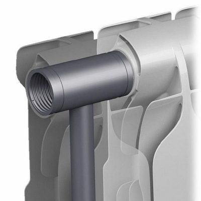 Снимка - стоманени тръби със силимунови ребра