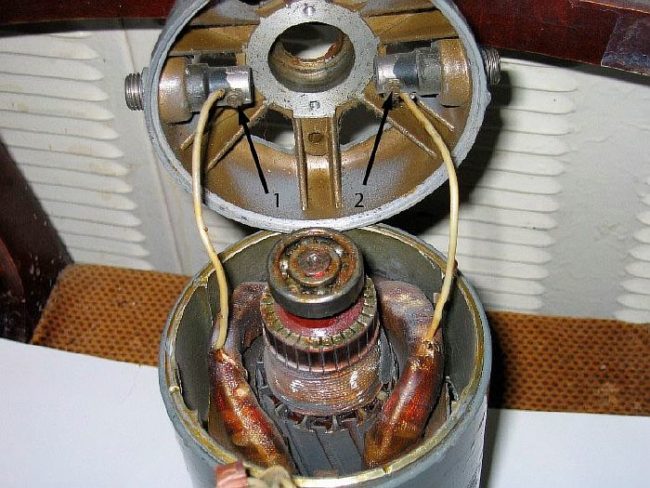 Снимка - Колекторен двигател