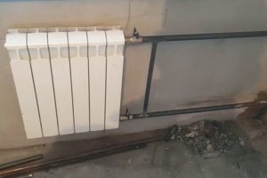 Снимка - Подмяна на радиатори със спирателни вентили