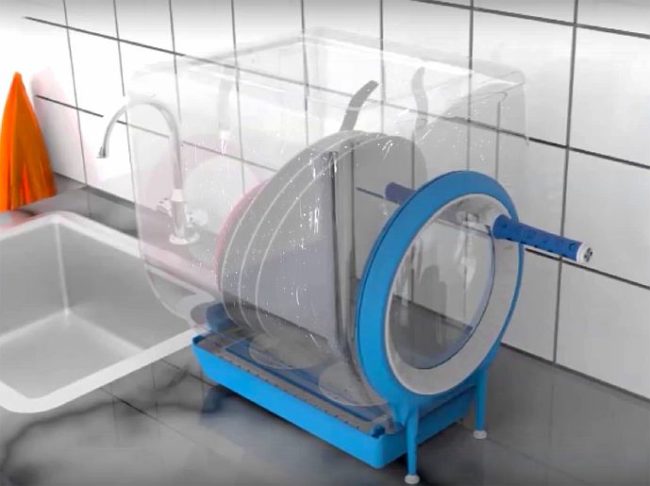 Снимка - Ръчна съдомиялна машина Circo