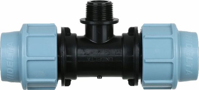 Снимка - Завършена връзка с фитинг