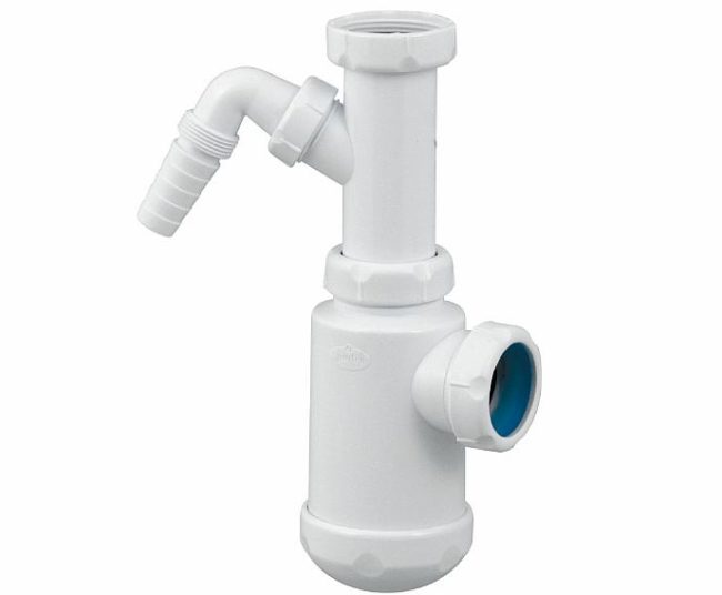 Снимка - Сифон за съдомиялна машина с изход