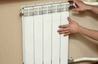 Снимка: Горната част на радиатора е гореща, а долната е студена - можем да разберем на допир.