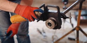 Снимка - Нарязване на резба на тръби