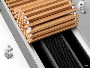 Снимка - Подов воден конвектор