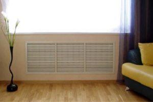 Снимка - скрита зад пластмасов панел