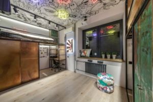 Снимка - Скриване на радиатор в стил лофт