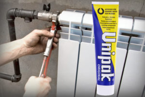 Уплътняване на тръбната фуга с уплътнител