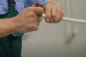 Снимка - Калибриране на ръба на тръбата