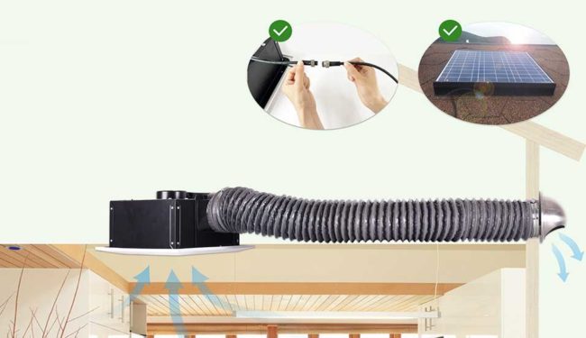 Снимка - въздушен поток в апартамент