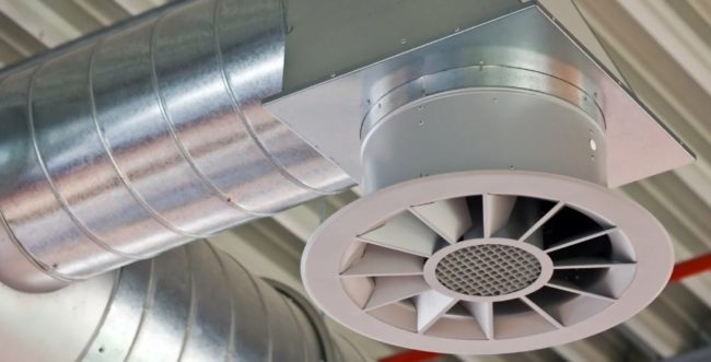 Снимка - Система за захранване и изпускане на вентилация