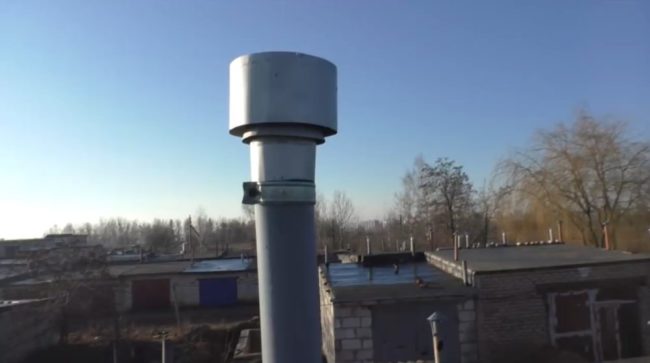 Снимка: Абсорбатор с дефлектор на покрива