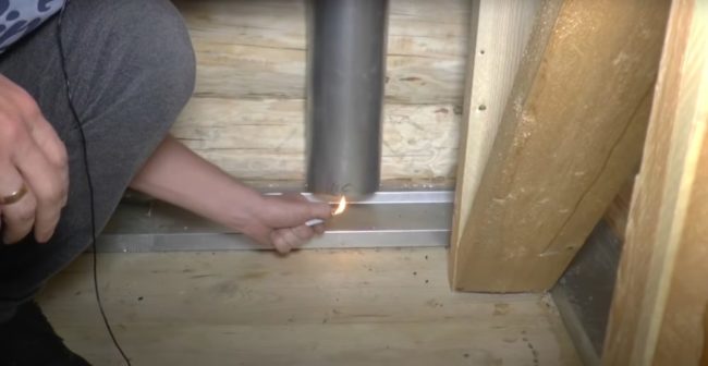 Снимка - Проверка за течение през капака