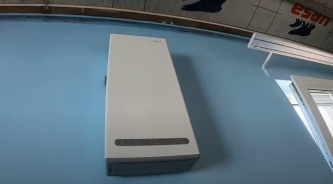 Снимка - Приточен вентилационен агрегат, монтиран на тавана