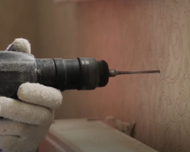 Снимка - Пробиване на отвори за монтаж на корпуса на клапана