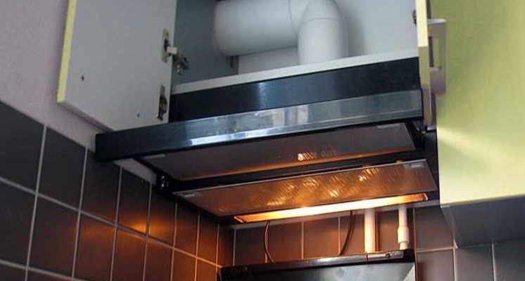 Снимка: Качулка с рециркулация и вентилация