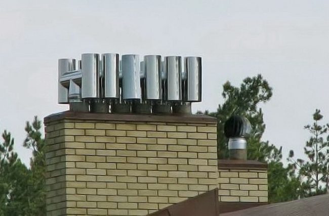 Снимка на H-образен модул на комин