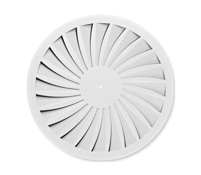 Снимка на дифузера за подаване на въздух