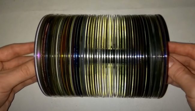 Снимка на барабан на автомивка, базиран на CD