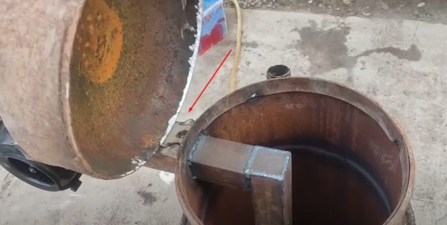 Снимка на капак на камината с панти