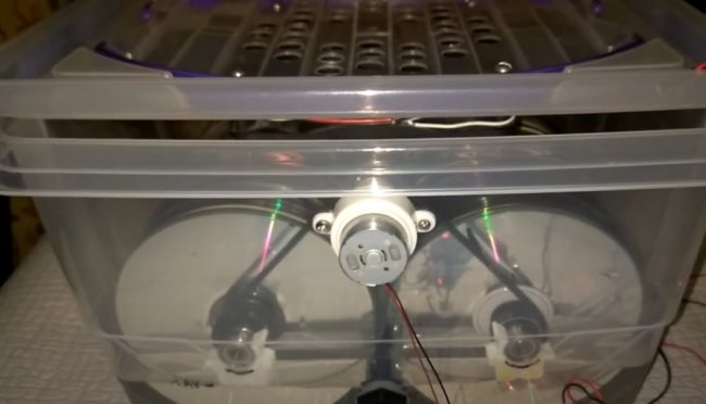 Снимка на работеща водоструйка