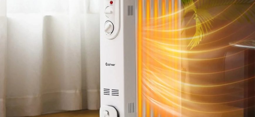 Снимка - Сух въздух в зоната на отоплителното устройство