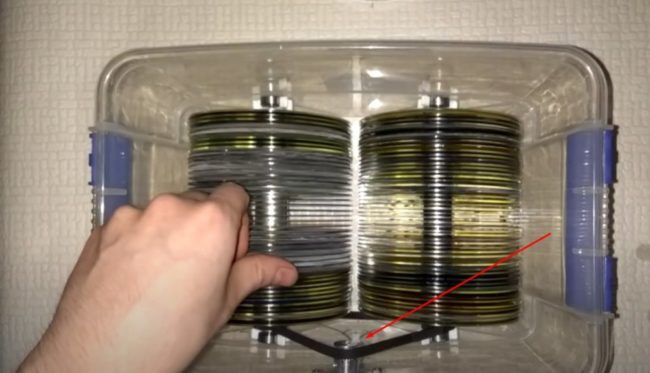 Снимка на инсталирани барабани с ремъчно задвижване