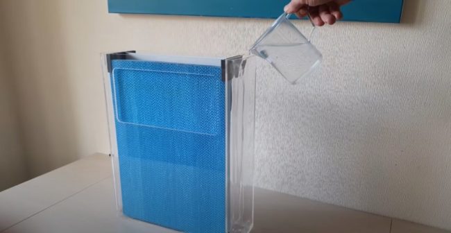 Снимка: Пълнене на корпуса с вода