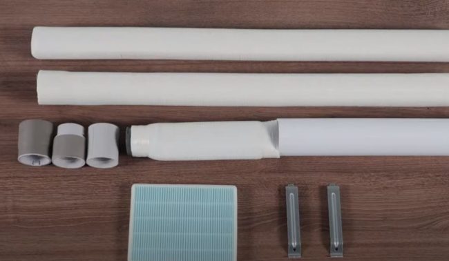 Фото аксесоари за монтаж на вентилационен канал