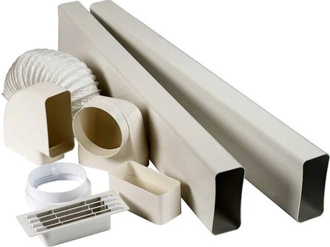 Снимка на пластмасови вентилационни елементи