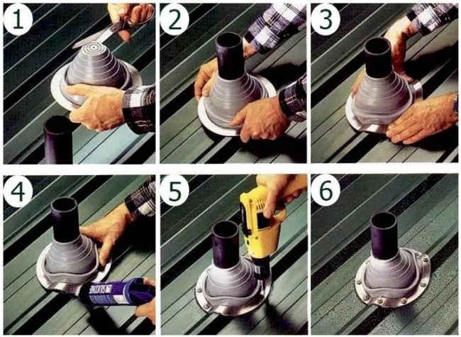 Снимка: Етапи на монтаж на фабрично изработен проходен модул