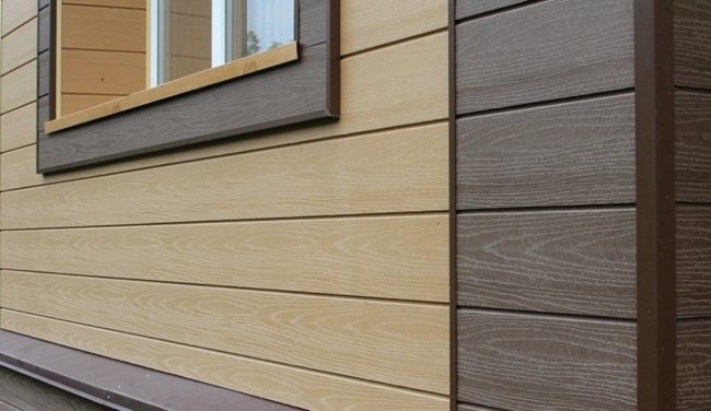 Снимка на фасадна дъска