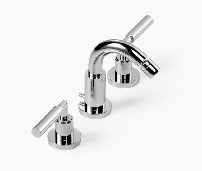 Снимка на двуръкохватков смесител за вана