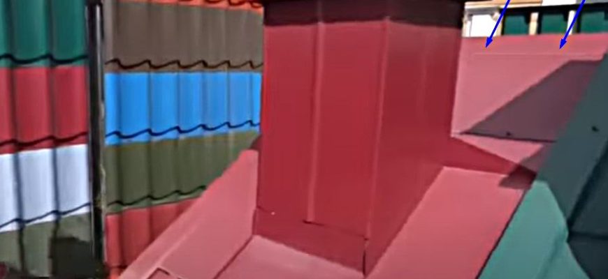 Снимка на горния завой на прохода, поставен под билото