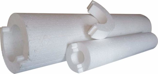 Снимка на стиропорна обвивка