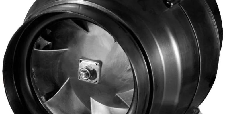 Снимка на диагонален вентилатор