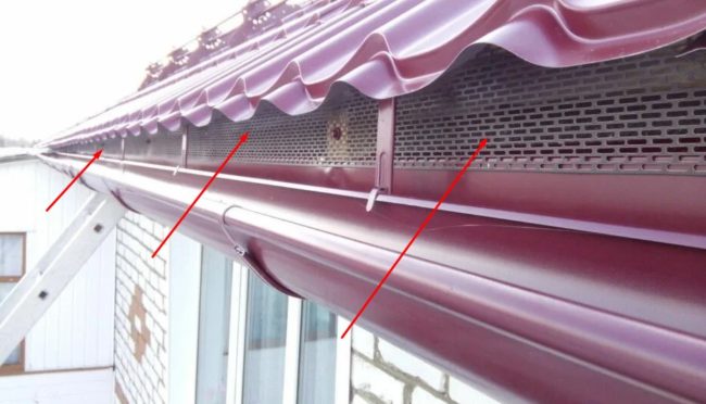 Снимка на корнизни отвори