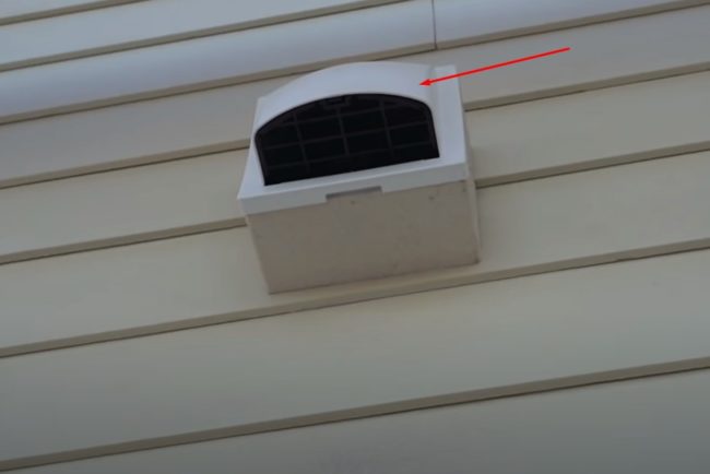 Снимка на външния капак на рекуператора