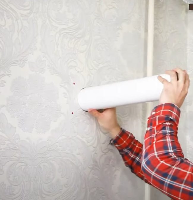 Снимка: Поставяне на гилза в отвор