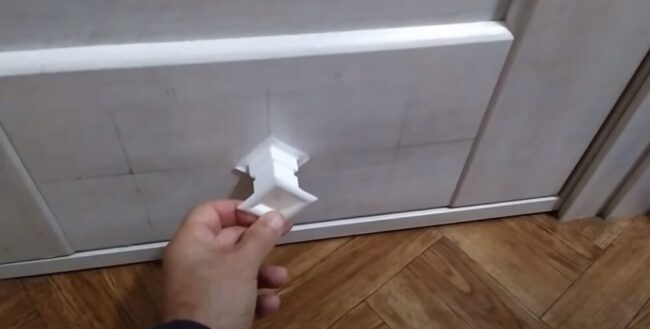 Снимка: Нанасяне на маркировка за решетки