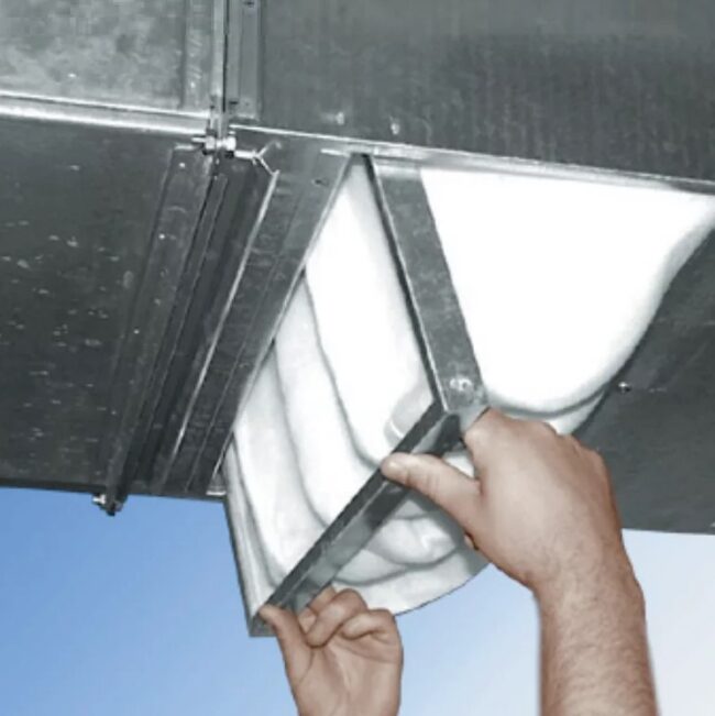 Снимка: Поддръжка на джобен вентилационен филтър