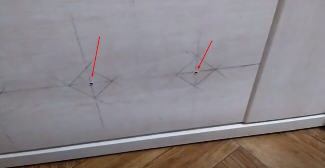 Снимка на отвор за острие на прободен трион