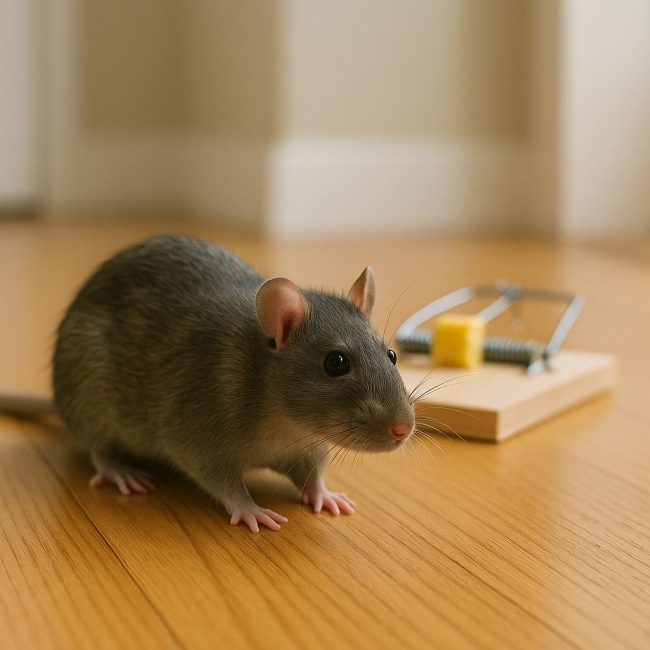 Какво да правите, ако в къщата има плъх?