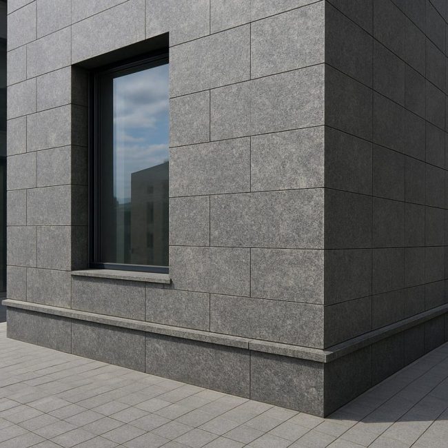 Съвременни решения за фасадна облицовка: естествен камък и неговите аналози